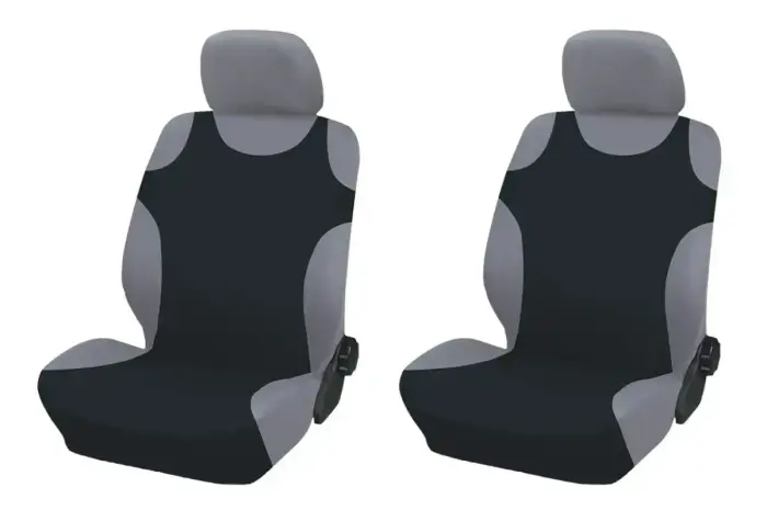 Seat covers "Shirts" - black, 2 pcs.