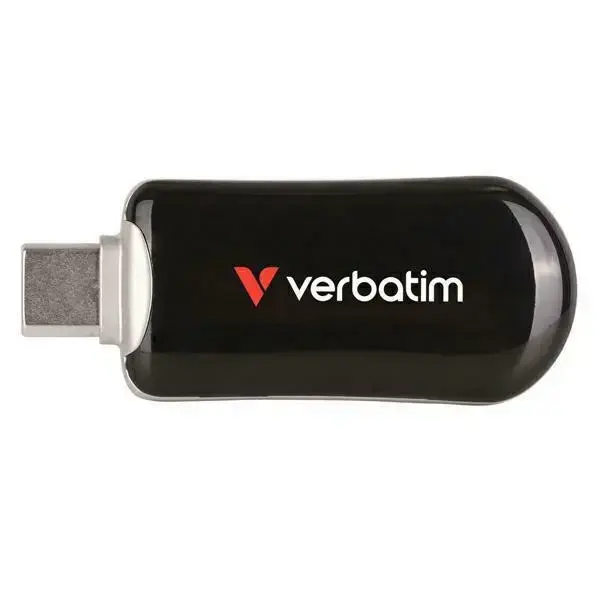 Pendrive Verbatim Plectra 256GB USB-C black 30226