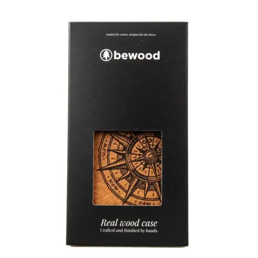 Bewood Traveler Merbau koka telefona maciņš priekš iPhone 15 Plus Foto 5