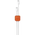 UNIQ Pod samoprzylepny organizer do kabli zestaw 8szt pomarańczowy|sienna orange Фото num