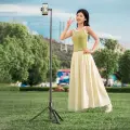 Selfie stick Wozinsky WRZP1 with automatically extendable legs, tripod function, 1.7m - black Фото num