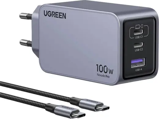UGREEN Nexode Pro 100W GaN Charger with USB-C Cable Foto 1