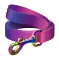 WAUDOG gradient nylon dog leash, 15mm wide, 122cm long, purple Photo