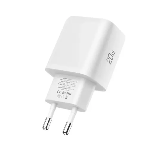 Tech-Protect NCA20 tīkla lādētājs | 20W | PD, QC | USB-A, USB-C | balts Foto 3