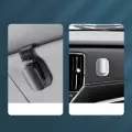Baseus car glasses clip holder for glasses black (ACYJN-B01) Photo