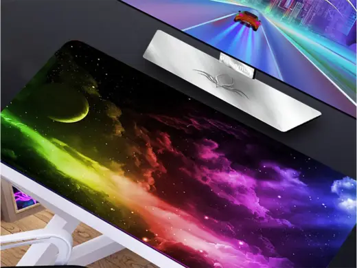 Коврик для мыши Goodbuy Северное сияние | 800 x 300| черный Фото num