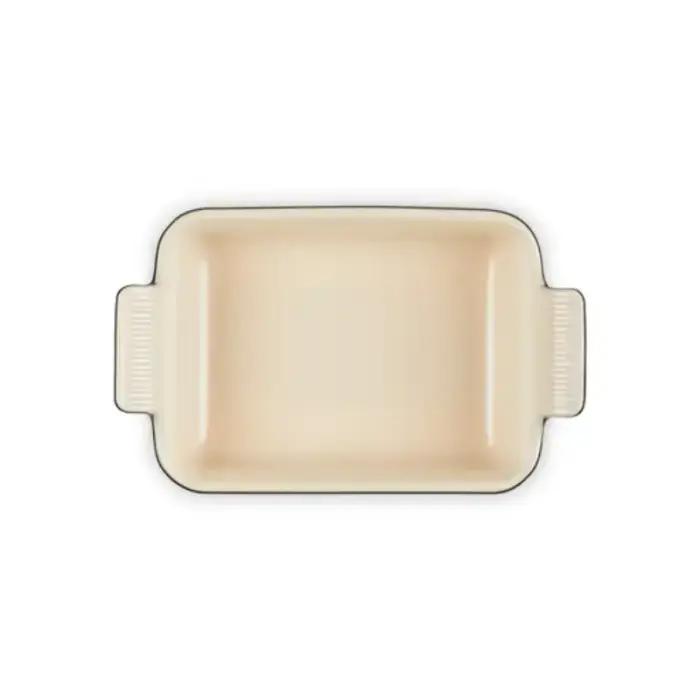 Le Creuset Cepamtrauks taisnstūra Heritage akmens masas 19x14cm / 1,1L melns Foto 3