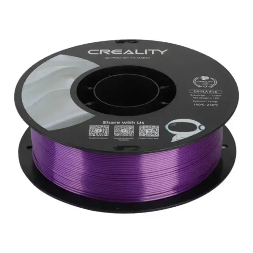 CR-Silk PLA Filament Creality (Purple) Foto 5