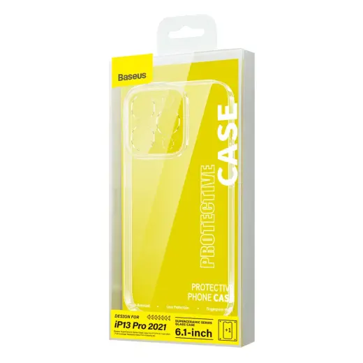 Baseus SuperCeramic Series Glass Case Glass Case for iPhone 13 Pro 6.1" 2021 + Cleaning Kit Foto 2
