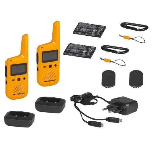 Set Walkie Talkie Motorola T72 UDS 2pcs orange Foto 12