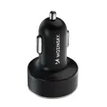 Wozinsky WDCCB Car Charger with Display 50W 2xUSB-C | 2xUSB-A - Black Foto 2