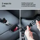 SPIGEN PS100 UNIVERSAL CAR SEAT BELT HOLDER FOR PETS BLACK Foto 11