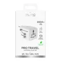 Puro Universal Travel Adapter - White Фото num