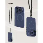 Benks Magnetic Lucid Armor чехол для телефона iPhone 17 Pro Max синий — Фото 7