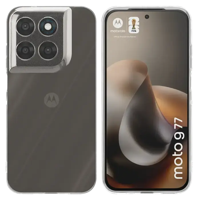 Tactical TPU Cover for Motorola Moto G77 5G Transparent