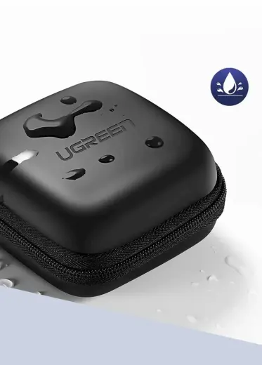 Ugreen headphones case cover 8 cm x 8 cm black (40816) Photo