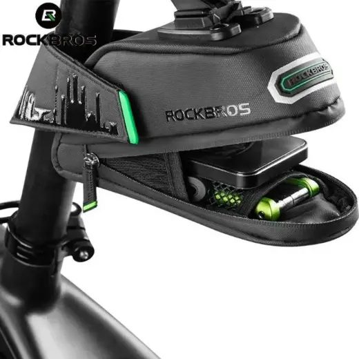 Rockbros C27-1 bicycle bag under the saddle - black Photo