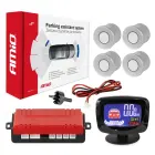 Parking assistant system LED-GRAF 4 sensor silver — Photo 1