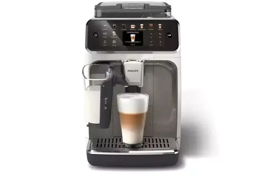 PHILIPS  5000 sērijas Super-automatic Espresso kafijas automāts, balts Фото num