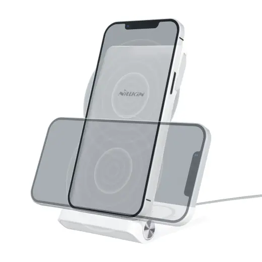 Nillkin PowerTrio 3in1 Wireless Charger for Apple Watch White (MFI) Фото num
