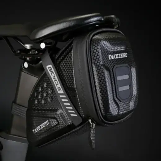 WILDMAN Etui|sakwa pod siodełko TZ07 uchwyt rowerowy czarna|black Foto 6