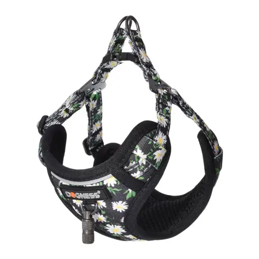 Dogness walking set leash+harness for dog (multicolor) Фото num