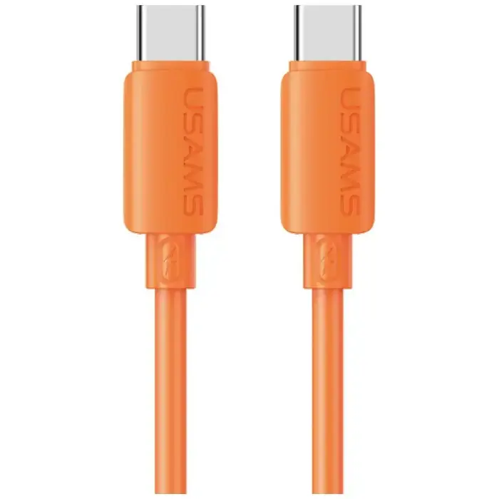 USAMS U98 data transfer and charging cable | USB-C to Lightning | 30W | orange
