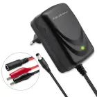 Qoltec Automatic charger for AGM GEL STD 6V battery | 1A | Rectifier with LED indicator Foto 1