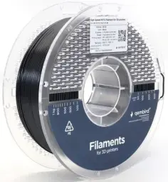 3D Drukas Elementi Gembird PETG Black High Speed 1.75 mm