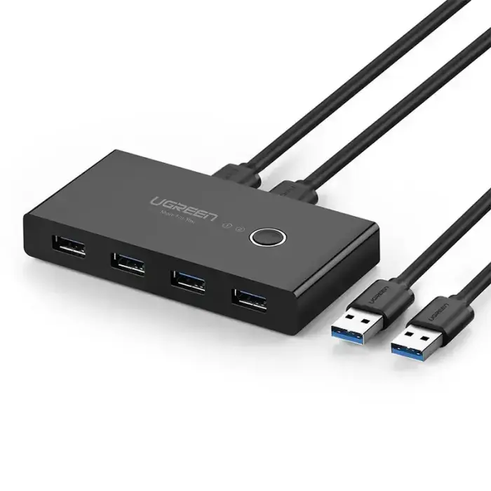 USB3.0 slēdža kārba (2 iekšā 4izvadi)