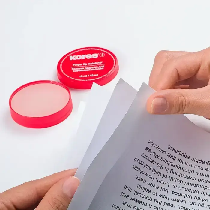 Pirkstu mitrinātājs KORES, glicerīna, 15 ml Foto 2