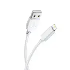 Cable USB A to Lightning Blue Star Lite 3A 1,2 m white Photo