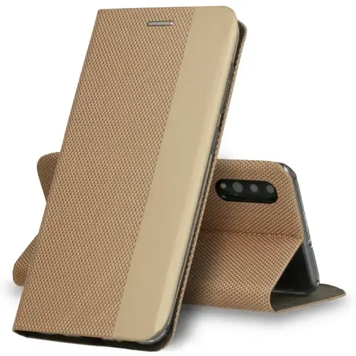 Vennus SENSITIVE чехол-книжка для телефона iPhone 13 Pro золотой