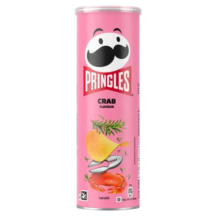 PRINGLES ar krabju garšu, 165g