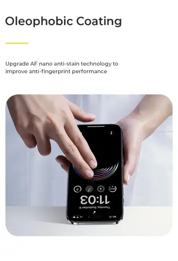 Benks Ekrāna aizsargstikls priekš Iphone 15 Pro Foto 3