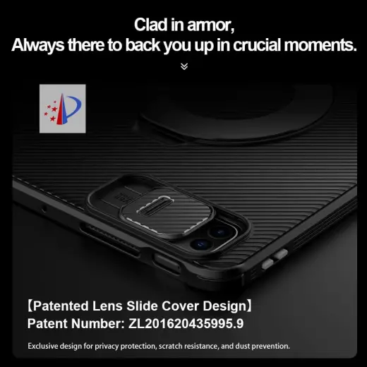 Nillkin CamShield Pad Case for iPad Pro 11 2024 Black Фото num