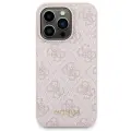 Zestaw Guess GUBPM5P14L4GEMGP iPhone 14 Pro 6.1" hardcase + Powerbank 5000mAh MagSafe różowy|pink 4G Metal Logo Фото num
