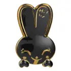 Phone stand RABBIT - stick-on - black Foto 1