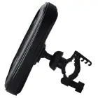 ART leather bike holder for handlebar for mobile phone / GPS / MP4 AX-16 black Photo