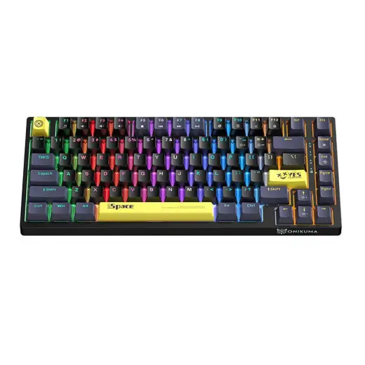 ONIKUMA G52 82 Keys USB Wired Mechanical Keyboard Фото num