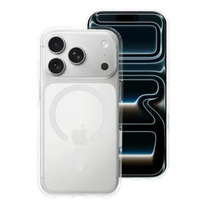 Case for Xiaomi Redmi Note 17 4G / 5G Forcell F-Protect Clear Hybrid Premium compatible with MagSafe transparent