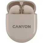 CANYON headset TWS-6 Beige — Photo 1
