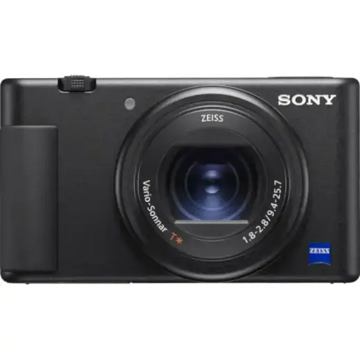 Sony Camera Compact VLog ZV-1AB ZV1AB black Schwarz (ZV1AB CE3) SONYCE3) SONY CE3) Photo