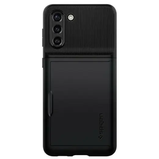 Spigen Slim Armor CS Samsung G996 S21+czarny|black ACS02393 Photo