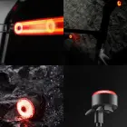 Wozinsky WIS-02 Waterproof Smart Tail Light 1pc - Black Фото num