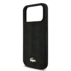 Lacoste PU Nomogramme Gold Logo MagSafe Case for iPhone 17 Pro Max Black Foto 4