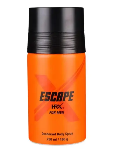 Hrx, Escape, Deodorant Spray, For Men, 250 ml
