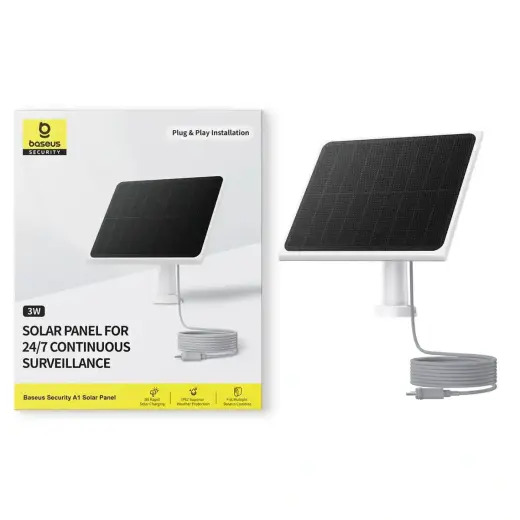 Baseus Security A1 Photovoltaic Panel - White Foto 8