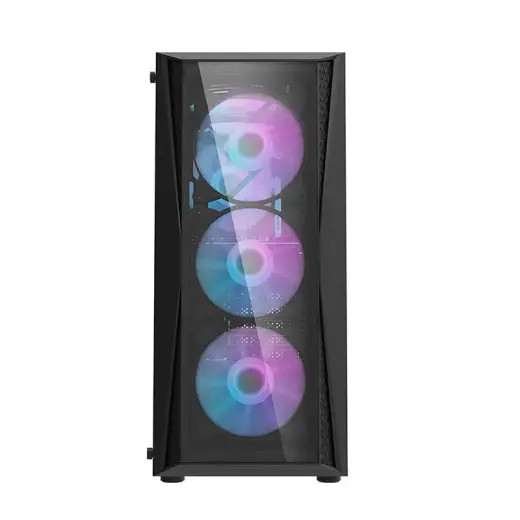 Darkflash DK352 Plus Computer Case with 4 fans (Black) Foto 2