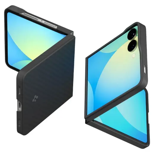 SPIGEN AIRSKIN ARAMID GALAXY Z FLIP 7 BLACK